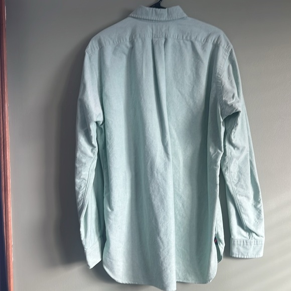 Ralph Lauren Classic Fit Light Green Button Down Shirt size L - Picture 7 of 7